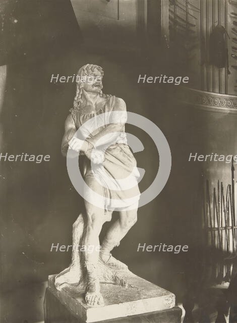 'A Slav Breaking the Bonds', between 1920-25.  Creator: Unknown.