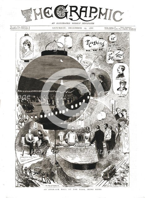 ''The Graphic, Front Cover Saturday December 29. 1888', 1888. Creator: Unknown.