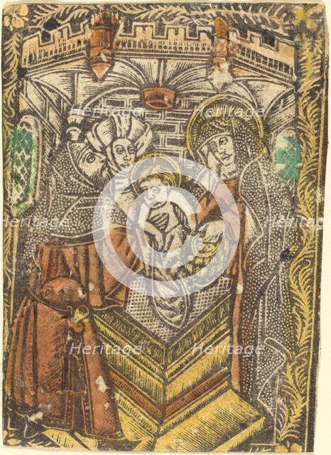 The Presentation in the Temple, 1460/1480. Creator: Master of the Borders with the Four Fathers of the Church.