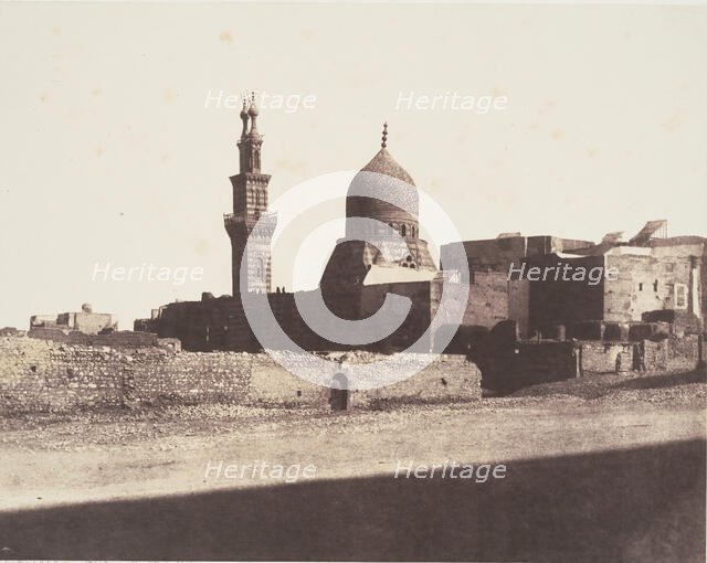 Le Kaire, Mosquée Nâcéryeh, published 1851. Creator: Félix Teynard.