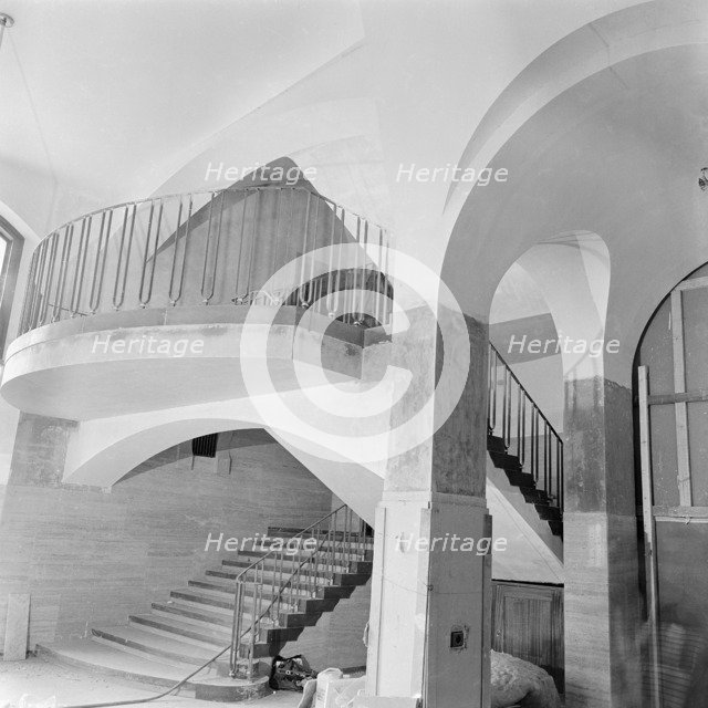 Staircase, Old Bailey, London, 1972. Artist: John Gay