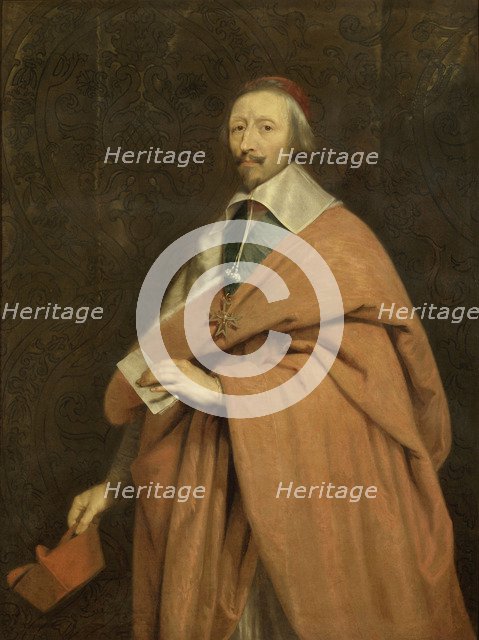 Cardinal de Richelieu, ca 1639. Artist: Champaigne, Philippe, de (1602-1674)