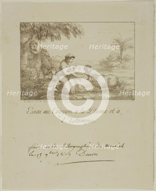 The Holy Family, 1809. Creator: Vivant Denon.