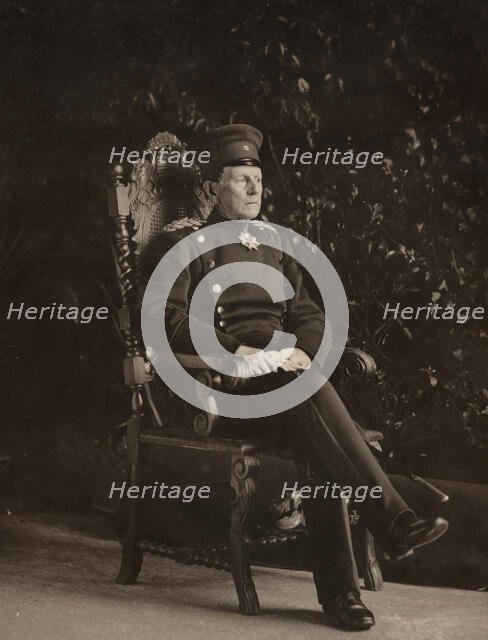 Helmuth von Moltke the Elder, 1885. Creator: Strumper & Co.
