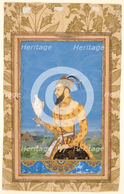 Portrait of Prince Azam Shah, late 17th/early 18th century. Creator: Unknown.