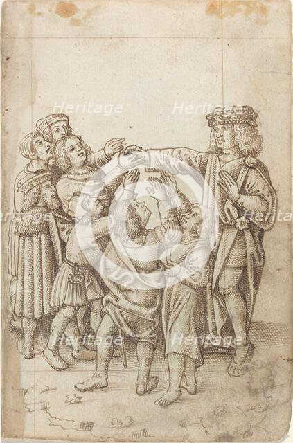 Do Not Give Your Right Hand to All and Sundry [fol. 13 recto], c. 1512/1515. Creator: Unknown.