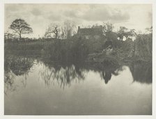 Quanting the Gladdon, 1886. Creator: Peter Henry Emerson.