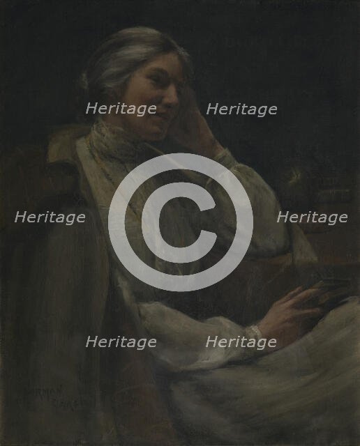 Portrait of D.K. Richmond, 1903. Creator: Norman Garstin.