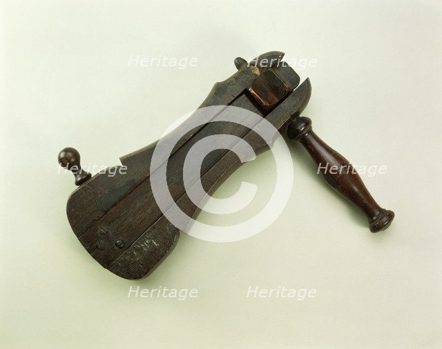 Night watchman's rattle, 18th century. Artist: Unknown