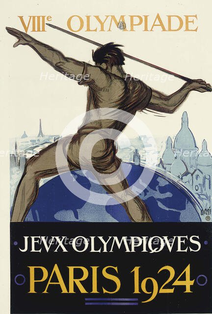 The 1924 Summer Olympics in Paris, 1924. Creator: Orsi (1889-1947).