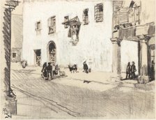 The Monasteries of Alcalá, c. 1903. Creator: Joseph J Pennell.