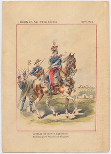 Portrait of Jan Henryk Dabrowski, c. 1797-1800. Artist: Anonymous  