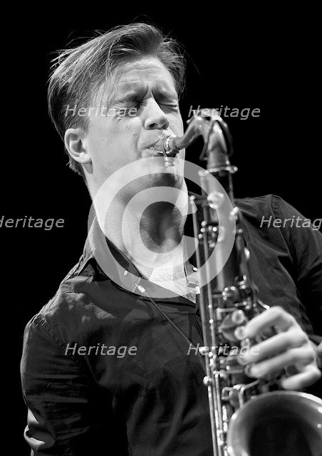 Marius Neset, 2012. Artist: Alan John Ainsworth.