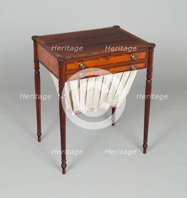 Work Table, 1800/10. Creator: Unknown.