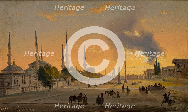 The Hippodrome of Constantinople, 1843.