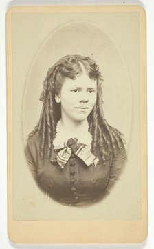Untitled (Portrait of Woman), 1850/99. Creator: G. C. Gilchrest.