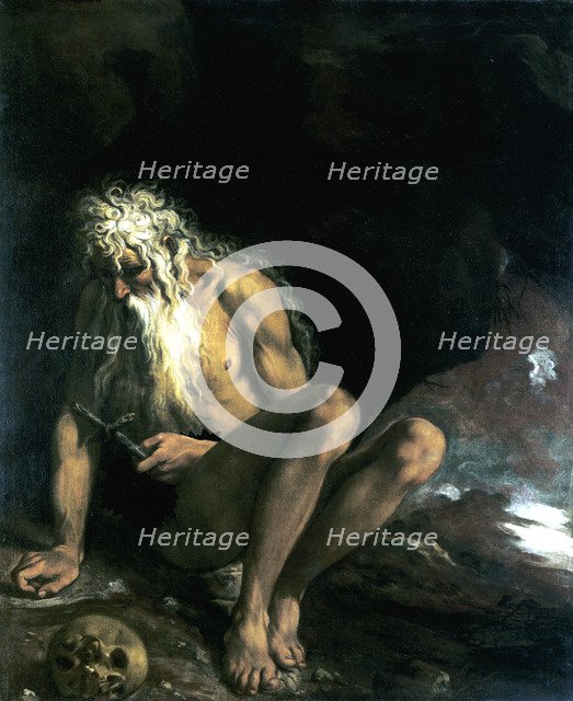 'St John Chrysostom', c1470-1523. Artist: Perugino