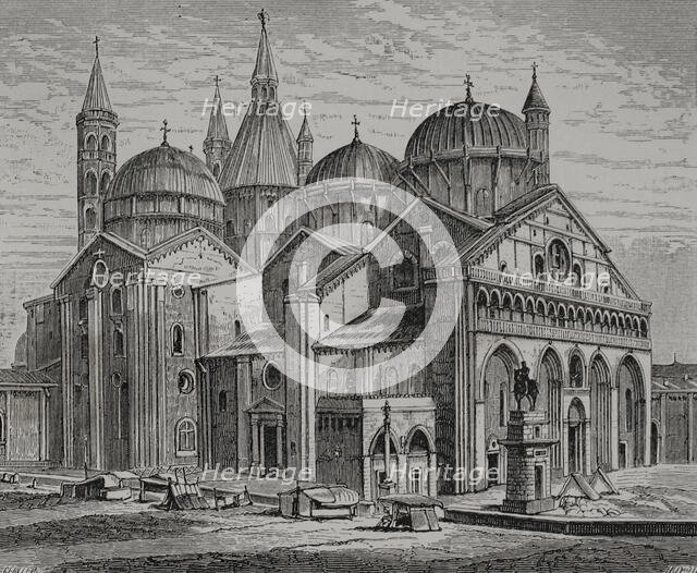 Basilica of Saint Anthony, Padua, Italy, 1877.  Creator: Jules Jean Marie Joseph Huyot.