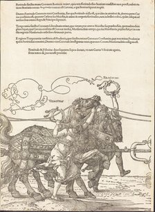 The Triumphal Chariot of Maximilian I (The Great Triumphal Car) [plate 5 of 8], 1523 (Latin ed.). Creator: Albrecht Durer.
