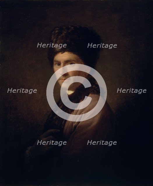 Portrait of Jean-Jacques Rousseau (1712-1778), 1766. Artist: Ramsay (1713-1784)