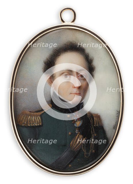 Portrait of a man. Creator: Johan Gustaf Howenschold.