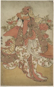 The Lion Dance, c. 1769/70. Creator: Suzuki Harunobu.