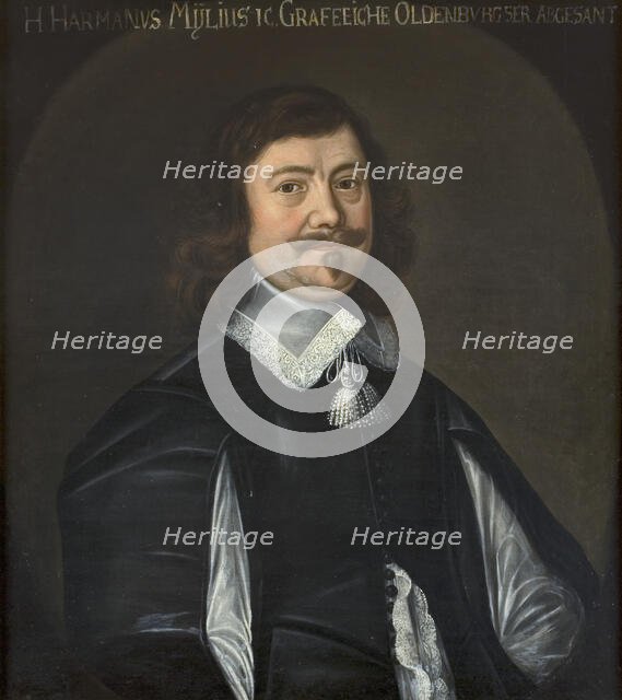 Hermann Mylius, c17th century. Creator: Anon.