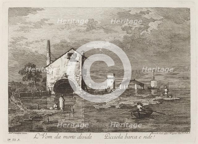 L'Vom da morte divide..., c. 1760. Creator: Fabio Berardi.