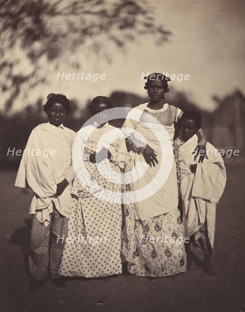 [Family Group], 1863. Creator: Désiré Charnay.