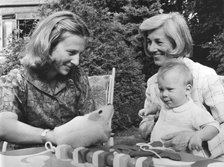 The Duchess of Gloucester visiting her mother in Odense, Denmark, 18th August 1975. Artist: Unknown