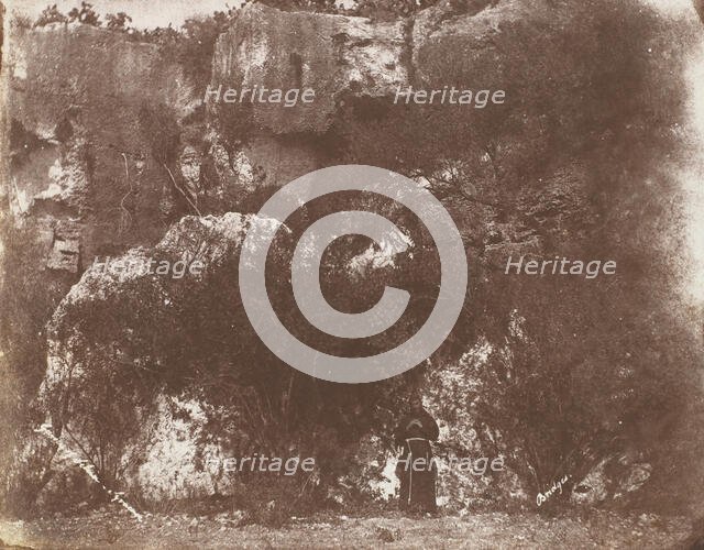 Garden of Selvia, Syracuse, Sicily, 1846. Creator: George Wilson Bridges.