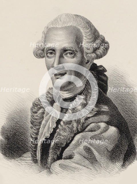 Portrait of the composer Niccolò Piccinni (1728-1800). Creator: Legrand, Pierre François (1743-1824).