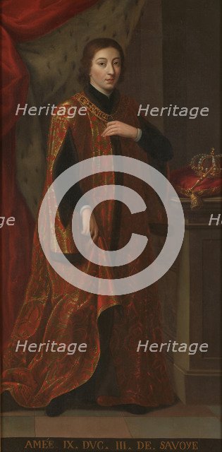 Duke Amadeus IX of Savoy. Artist: Anonymous 