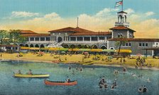 Marianao Bathing Beach, Havana, Cuba, c1910. Artist: Unknown