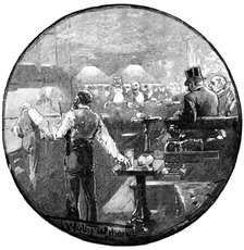 The Billiard-Room, Carlton Club, 1890. Creator: R. Taylor.