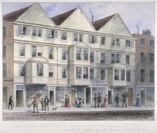 Fetter Lane, City of London, 1855. Artist: Thomas Hosmer Shepherd