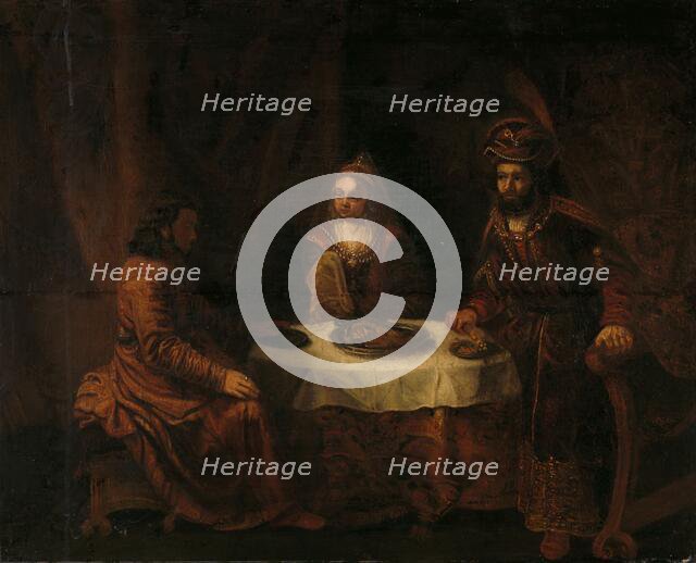 The Wrath of Ahasuerus, 1640-1724. Creator: Unknown.