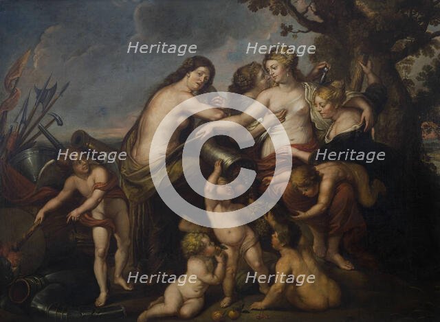 Allegory of the Peace and Happiness of the State, Second Half of the 17th cen.. Creator: Jordaens, Jacob (1593-1678).