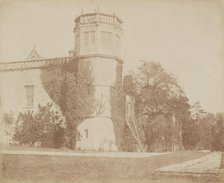 The Tower of Lacock Abbey, before February 1845. Creator: William Henry Fox Talbot.