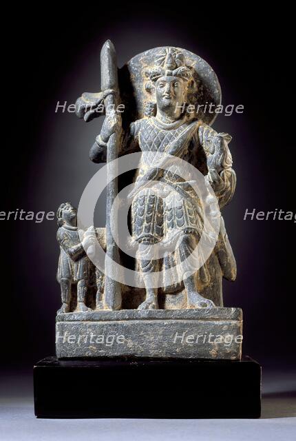 Kumara, The Divine General, 2nd century. Creator: Unknown.