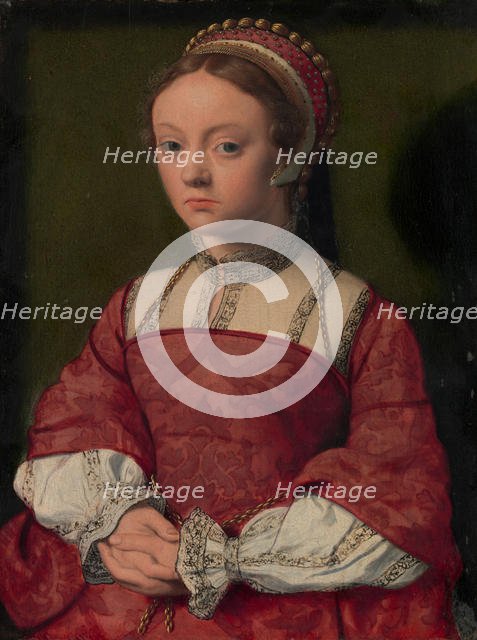 Portrait of a Young Woman. Creator: Netherlandish Painter (ca. 1535).