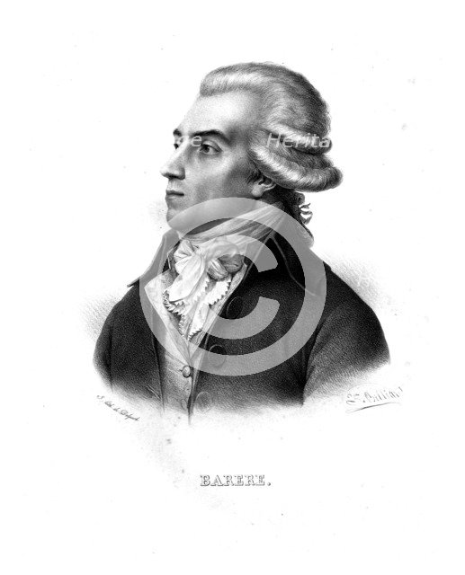 Bertrand Barere, (c1820s). Artist: Zéphirin Félix Jean Marius Belliard.