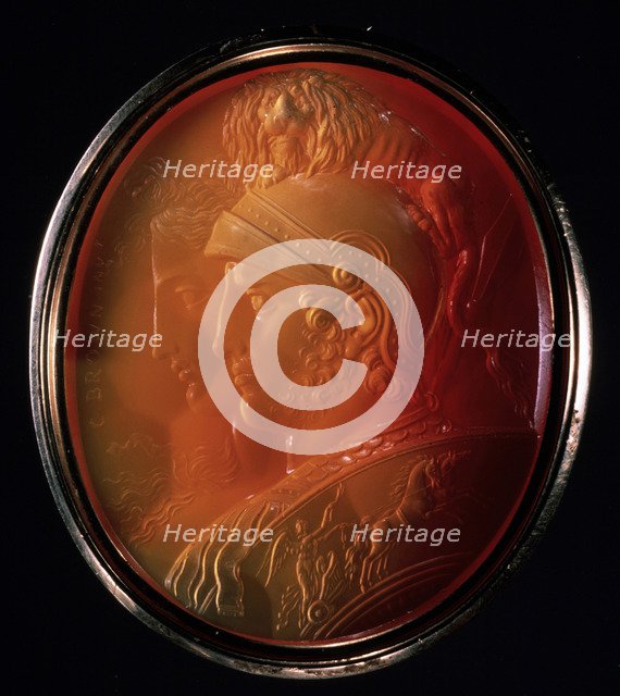 'Cameo with Mars and Bellona', c1784. Artist: Charles Brown