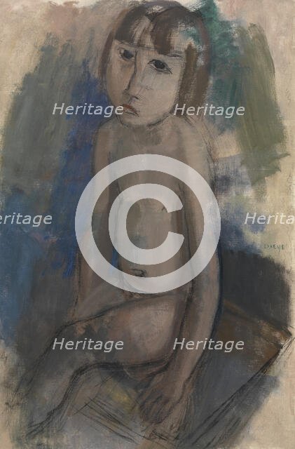 Nude Child, 1931. Creator: Hippolyte Daeye.