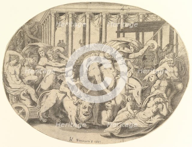 The Triumph of Bacchus, 16th century. Creator: Unknown.