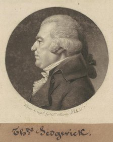 Theodore Sedgwick, 1801. Creator: Charles Balthazar Julien Févret de Saint-Mémin.
