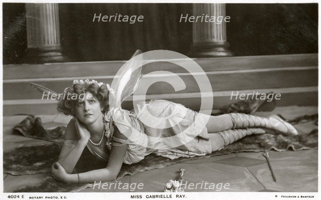 Gabrielle Ray, English actress, dancer and singer, c1900s(?).Artist: Rotary Photo