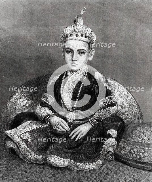 His Highness the Nizam of Hyderabad, 1876. Creator: Unknown.