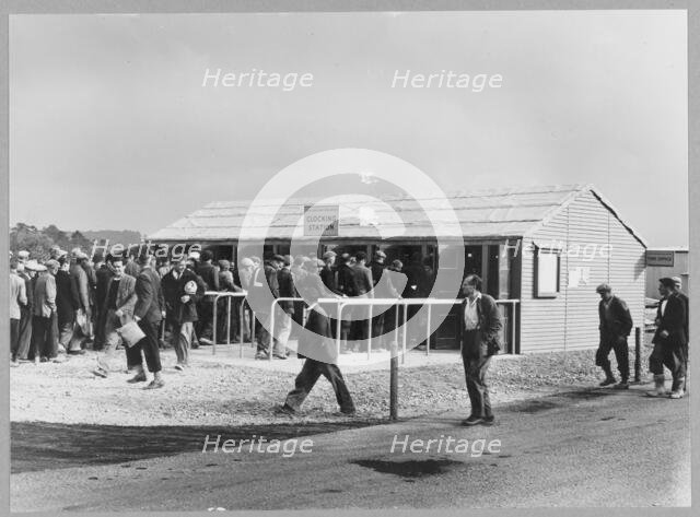 Berkeley Power Station, Berkeley, Ham and Stone, Stroud, Gloucestershire, 24/06/1957. Creator: John Laing plc.