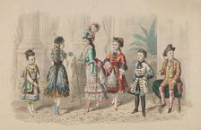 Latest Paris Fashions and Children's Fancy Costumes, 1879. Creator: Unknown.